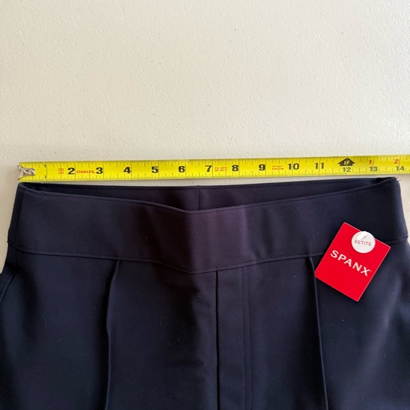 Spanx Supersmooth Perfect Fit Ponte Flare Pant in Navy NWT - Picture 7 of 16